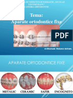 Aparate Ortodontice Fixe