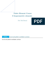 FEM - 6 Isoparametric Elements