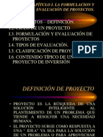 Proyectos de Inversión