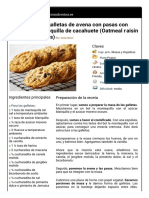 Sándwiches de Galletas de Ave