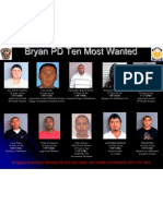 BPD Sept 2010 Ten Most Wanted