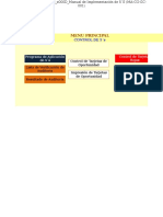 Software Control de de 5c2b4s Excel