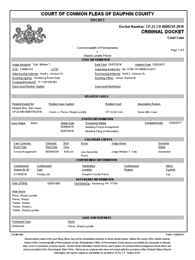 docket-shayla-pierce-feb8-pdf-bail-criminal-record