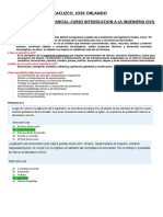 Examen Parcial de Introduccion A La Ingenieria Civil