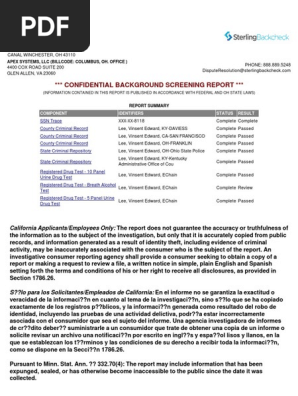 Background Check