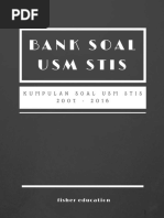 Bank Soal Usm Stis 2007 - 2016