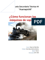 Proyecto Funcionamiento Maquina de Vapor