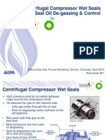 Centrifugal Compressor Wet Seals RETROFIT - Seal Oil De-Gassing & Control Better Option - BP