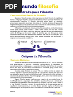 Introdução FILOSOFIA