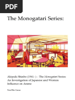 The Monogatari Series: An Artistic Investigation