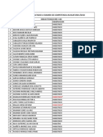 Postulantes Habilitados A Examen de Competencia Auxiliatura I