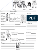 3D&T Alpha - Brigada Ligeira Estelar - Ficha de Personagem (v. Junior Lobo) - Biblioteca Élfica