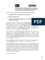 Violencia Basada Genero Mujer