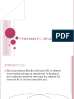 Patología Multifactorial