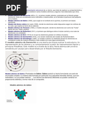Modelo Atómicodocx átomos Núcleo Atómico