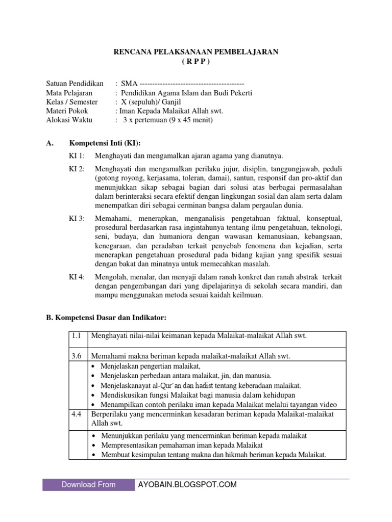 Buatlah Contoh Perilaku Orang Yang Beriman Kepada Malaikat Tersebut