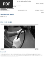 Duo cone seal installation tool