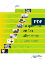 La Química de Los Alimentos - Deanna Marcano