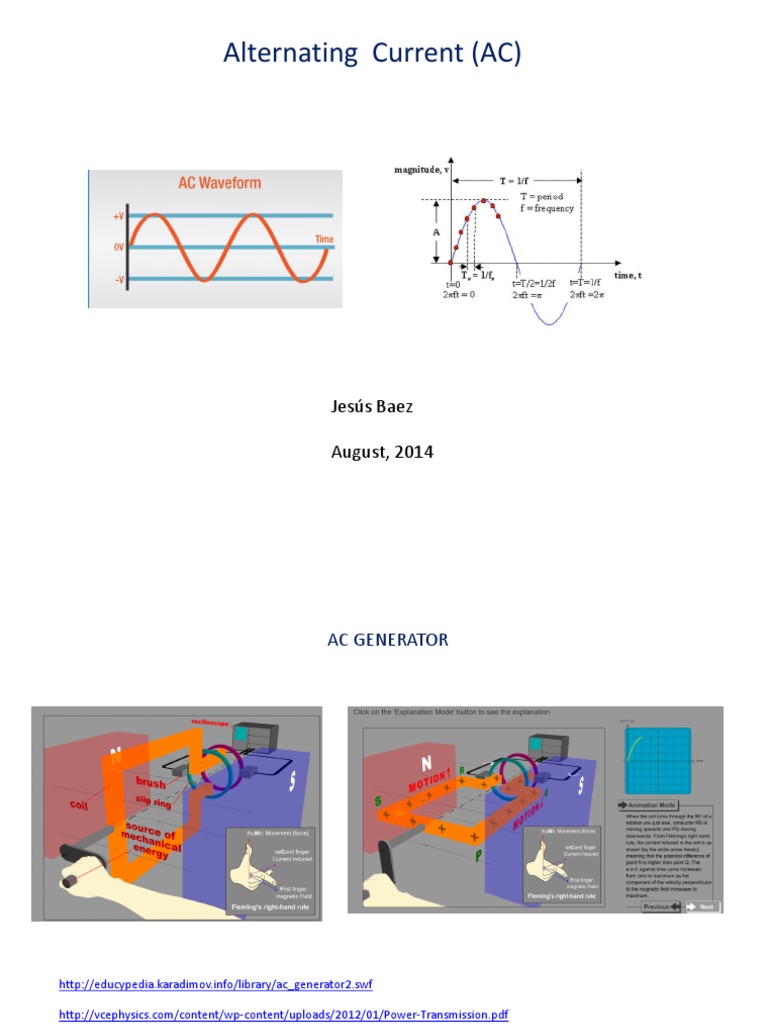 Understanding Alternating Current (AC) | PDF | Alternating Current ...