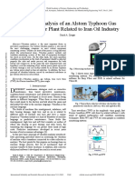 Vibration Analysis of An Alstom Typhoon Gas Turbine Power Plant Related To Iran Oil Industry