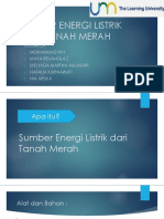 Sumber Energi Listrik Dari Tanah Merah