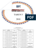 RPT Matematik t5 2018