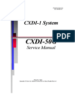 Canon CXDI-50 X-Ray - Service Manual (2003)