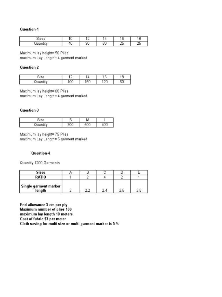 Assign Cut Order Planning Pdf