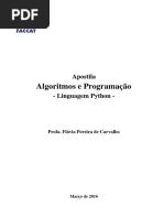 Apostila Algoritmos Programacao Python Mar2016