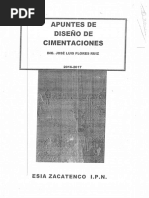 Apuntes de Diseño de Cimentaciones | PDF