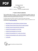 Download Instructions for Private Candidates by Ng Yu Ting SN37111873 doc pdf