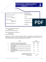 Temario 6 Semestre IngenieriaCivil