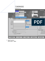 Steps To Adjust Cm/Invoice: 1. Query Invoice For Adjustment/zero-Out