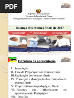 Informe Aproveitamento Pedaógico - 2017