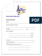 Spyc App Form