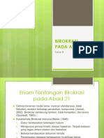 Birokrasi Pada Abad 21