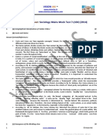 Vision IAS sociologyTest-7-ModelAnswers - Unlocked PDF