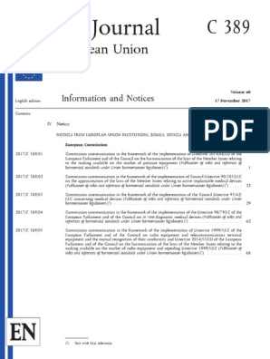 Eu pdf. Official Journal (Patent) купить.