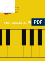 Academia Musical: Programa de Piano