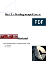 Unit 2 - Moving Image Format