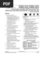 STM32L152VCT6 - Datasheet