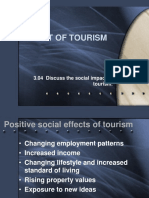 3.04 Discuss The Social Impact of Tourism