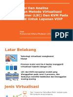 KVM Dan LXC Perbandingan