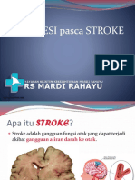 Penyuluhan Depresi Pasca Stroke