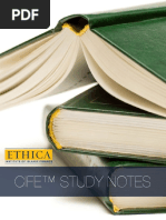 Ethica CIFE Study Notes