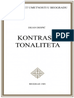 Dejan Despic - Kontrast Tonaliteta