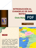 Introducción al Evangelio de San Mateo