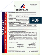 Certificado Protoc Pozo Pta A Tierra