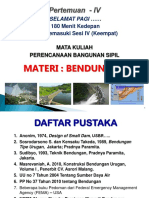 Download Kuliah Perencanaan Bangunan Sipil - Bendungan by WinaYulistiawati SN371147273 doc pdf