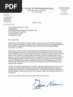 Nunes letter to FISC